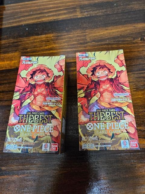 ワンピースカード THE BEST ザ ベスト 2箱 2BOX  新品未開封 < トレーディングカード  ワンピースカード THE BEST ザ ベスト 2箱 2BOX  新品未開封  < トレーディングカードの
