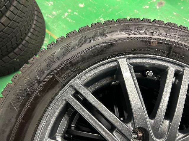 0110132)国産スタッドレスタイヤブリヂストンブリザック4本美品アルミホイールセットコンパクトカー用185/65R15送料無料 < 自動車/バイク 0110132)国産スタッドレスタイヤブリヂストンブリザック4本美品アルミホイールセットコンパクトカー用185/65R15送料無料 < 自動車/バイク