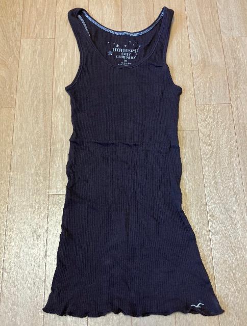Hollisterホリスター☆ワンポイントブラウンタンクトップ < ブランド Hollisterホリスター☆ワンポイントブラウンタンクトップ < ブランドの