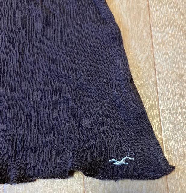 Hollisterホリスター☆ワンポイントブラウンタンクトップ < ブランド Hollisterホリスター☆ワンポイントブラウンタンクトップ < ブランドの