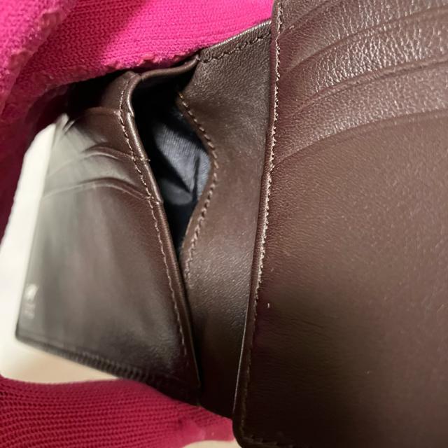 レア【保管未使用品】【Braun Buffel】 本革 / 二つ折り財布 濃茶 小銭入れなし < 男性ファッション レア【保管未使用品】【Braun Buffel】 本革 / 二つ折り財布 濃茶 小銭入れなし < 男性ファッションの