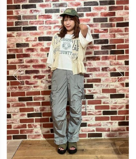 ロデオクラウンズ ★ドッキングカレッジトップス(オフホワイト) < ブランド ロデオクラウンズ ★ドッキングカレッジトップス(オフホワイト) < ブランドの