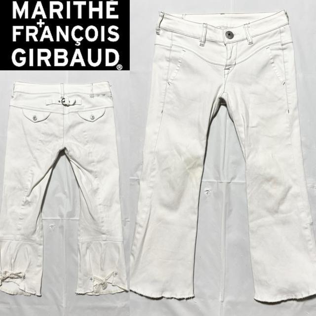 MARITHE+FRANCOIS GIRBAUD マリテフランソワジルボー デニム パンツ SS 海外 ブランド 正規 日本製 < ブランド MARITHE+FRANCOIS GIRBAUD マリテフランソワジルボー デニム パンツ SS 海外 ブランド 正規 日本製 < ブランドの