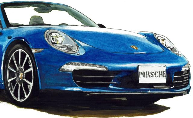 GC-1012 914/911カレラ限定版画 直筆サイン額装●作家平右ヱ門 < 自動車/バイク GC-1012 914/911カレラ限定版画 直筆サイン額装●作家平右ヱ門 < 自動車/バイク