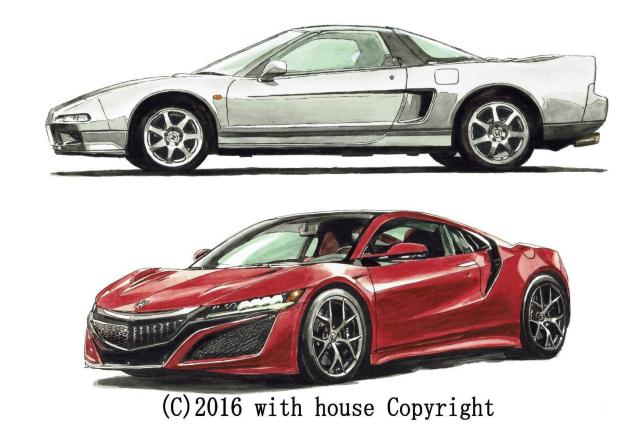 NC-212 ホンダNSX限定版画 直筆サイン額装済 < 自動車/バイク NC-212 ホンダNSX限定版画 直筆サイン額装済 < 自動車/バイク