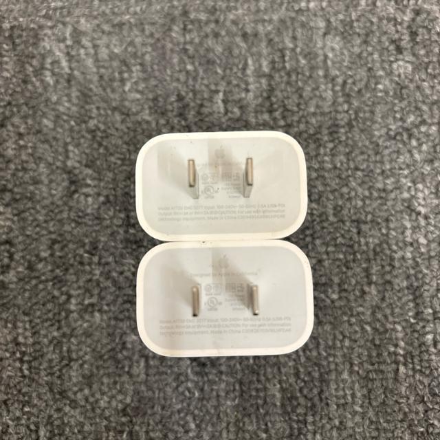 即決 Apple アップル 充電器 アダプタ USB-C A1720 2個セット < 家電/AV 即決 Apple アップル 充電器 アダプタ USB-C A1720 2個セット < 家電/AVの