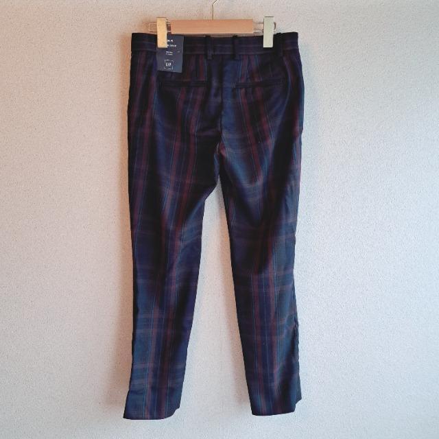 新品*GAP*スリムクロップパンツ*チェック柄 < ブランド 新品*GAP*スリムクロップパンツ*チェック柄 < ブランドの