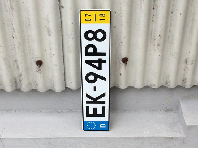 ユーロナンバープレート風 デコレーション EK-94P8 < 自動車/バイク ユーロナンバープレート風 デコレーション EK-94P8 < 自動車/バイク