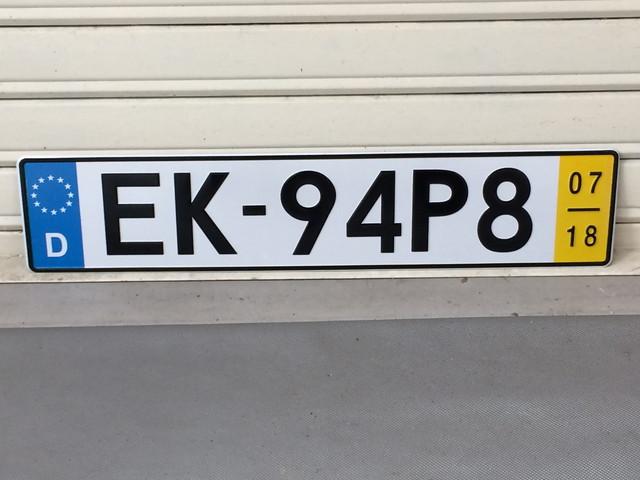 ユーロナンバープレート風 デコレーション EK-94P8 < 自動車/バイク ユーロナンバープレート風 デコレーション EK-94P8 < 自動車/バイク