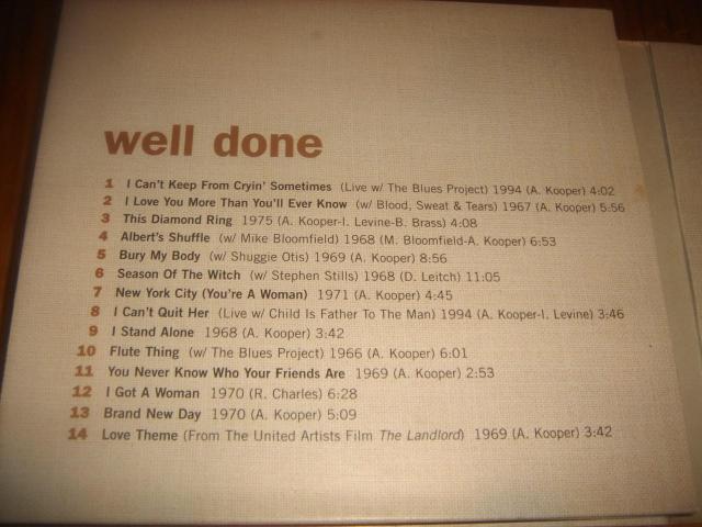 Al Kooper �A���E�N�[�p�[ - Rare & Well Done 2���g ���� CD �A���� �� CD/DVD/�r�f�I�� 