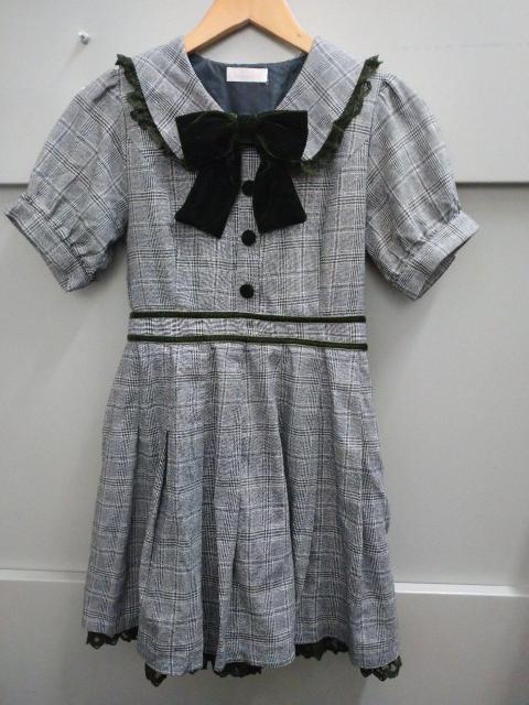 LIZ LISA☆グレンチェック柄半袖パフスリワンピ 秋 冬 < ブランド LIZ LISA☆グレンチェック柄半袖パフスリワンピ 秋 冬 < ブランドの