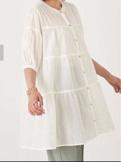新品タグ付き earth music&ecology ティアードチュニック < 女性ファッション  新品タグ付き earth music&ecology ティアードチュニック < 女性ファッションの