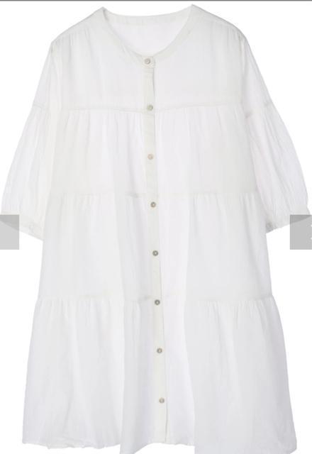 新品タグ付き earth music&ecology ティアードチュニック < 女性ファッション  新品タグ付き earth music&ecology ティアードチュニック < 女性ファッションの