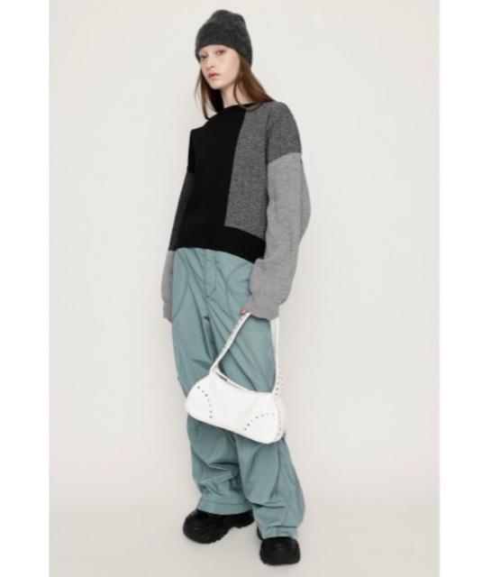 SLY BLOCKING LIGHT KNIT TOPS < ブランド  SLY BLOCKING LIGHT KNIT TOPS < ブランドの