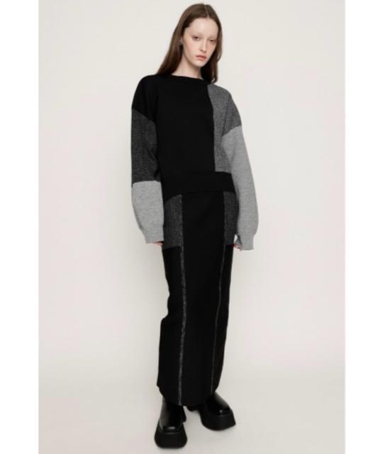 SLY BLOCKING LIGHT KNIT TOPS < ブランド  SLY BLOCKING LIGHT KNIT TOPS < ブランドの