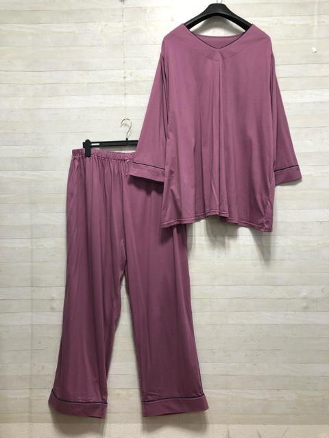 新品☆8L♪ルームウエア上下3セット♪Tシャツ・ガウチョ・パジャマ☆G976 < 女性ファッション  新品☆8L♪ルームウエア上下3セット♪Tシャツ・ガウチョ・パジャマ☆G976 < 女性ファッションの