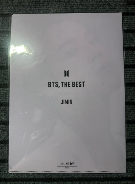 BTS JIMIN クリアファイル < タレントグッズ BTS JIMIN クリアファイル < タレントグッズの