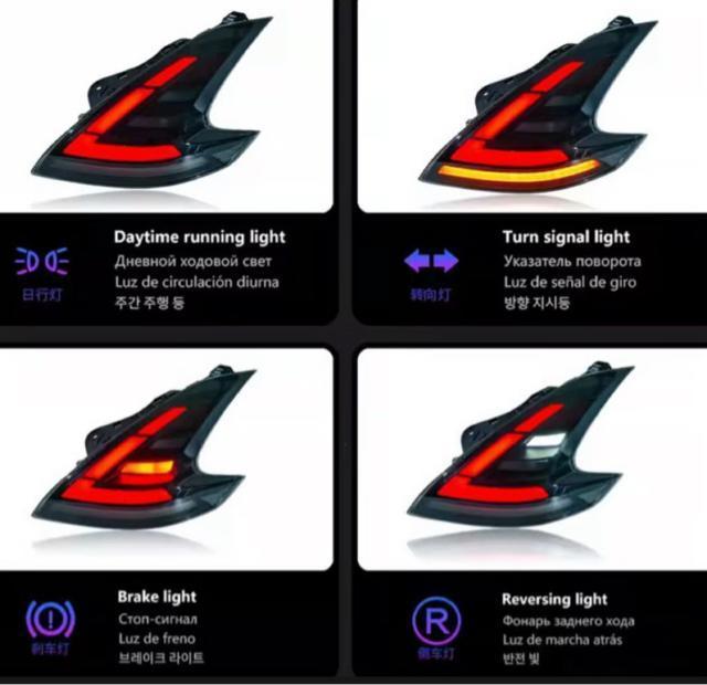 希少■日産 フェアレディZ Z34 370Z LEDシーケンシャルテールライト 左右セット 流れるテールランプ 二色選択可能 < 自動車/バイク 希少■日産 フェアレディZ Z34 370Z LEDシーケンシャルテールライト 左右セット 流れるテールランプ 二色選択可能 < 自動車/バイク