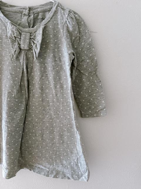 【baby GAP 】ドット柄ワンピース 90cm < キッズ/ベビー 【baby GAP 】ドット柄ワンピース 90cm < キッズ/ベビーの