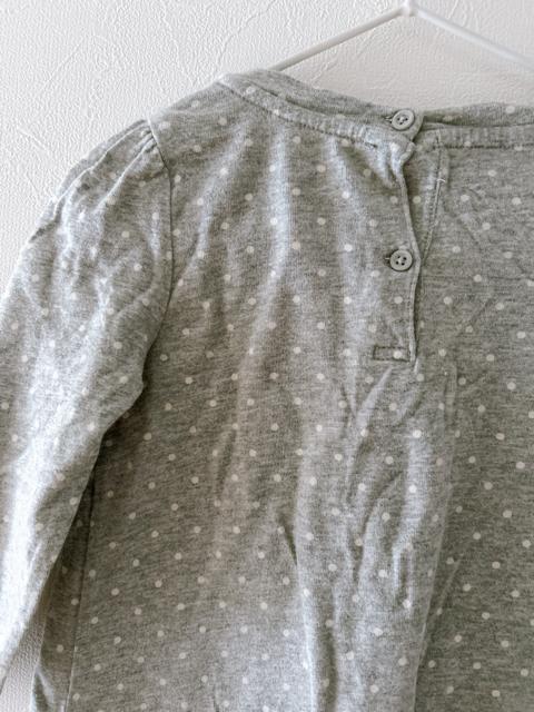 【baby GAP 】ドット柄ワンピース 90cm < キッズ/ベビー 【baby GAP 】ドット柄ワンピース 90cm < キッズ/ベビーの