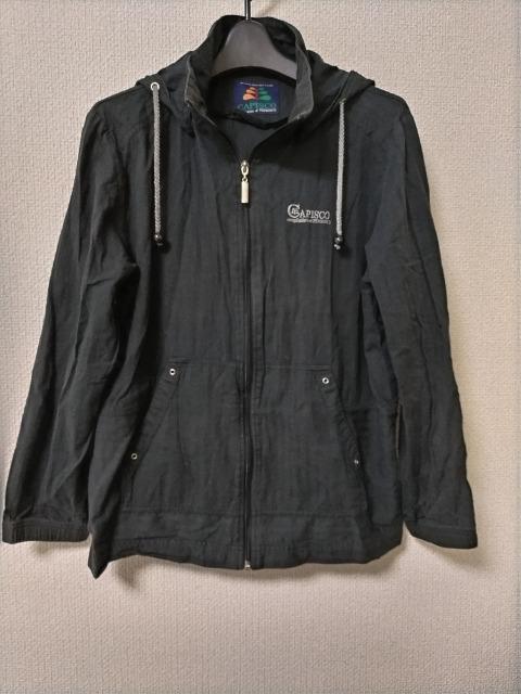 CAPISCO パーカージャケット M ブラック フードは取り外す可能 < 女性ファッション CAPISCO パーカージャケット M ブラック フードは取り外す可能 < 女性ファッションの