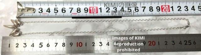 シルバー950ペンダントトップ 八尺瓊 勾玉 龍頭 シルバー925 あずきチェーン線型0.8mm 長さ50cmネックレス 白仕上げ < 男性アクセサリー/時計 シルバー950ペンダントトップ 八尺瓊 勾玉 龍頭 シルバー925 あずきチェーン線型0.8mm 長さ50cmネックレス 白仕上げ < 男性アクセサリー/時計の