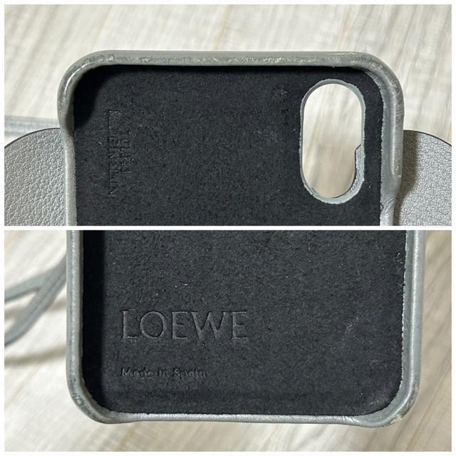 LOEWE ���G�x �� �G���t�@���g iPhone X / XS �P�[�X �� �u�����h�� 
