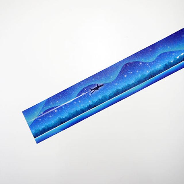 ラスト1個!BON VOYAGEマスキングテープauroraオーロラ飛行機 < インテリア/ライフ  ラスト1個!BON VOYAGEマスキングテープauroraオーロラ飛行機 < インテリア/ライフの