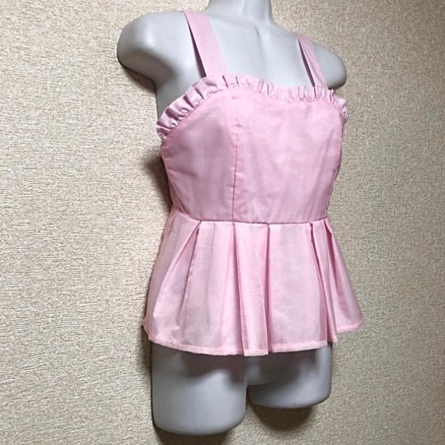 【新品/Drug honey】プリーツオーガンジーペプラムビスチェ < ブランド 【新品/Drug honey】プリーツオーガンジーペプラムビスチェ < ブランドの