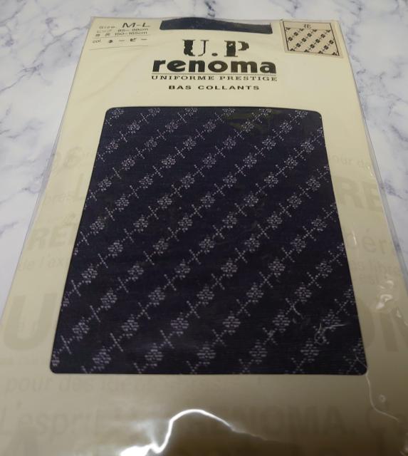 新品U.P renoma・花柄タイツ < 女性ファッション  新品U.P renoma・花柄タイツ < 女性ファッションの
