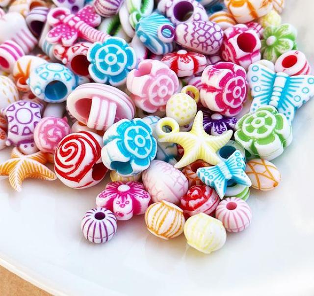 アクリルビーズアソート50gパステルミックス < ペット/手芸/園芸  アクリルビーズアソート50gパステルミックス  < ペット/手芸/園芸の