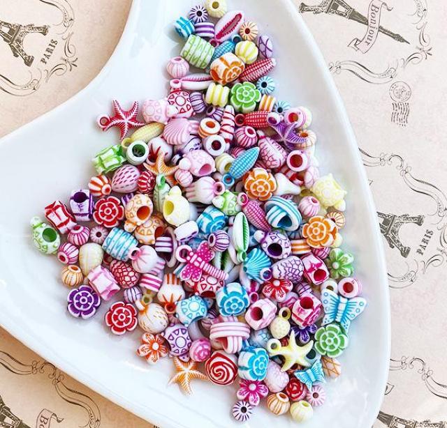 アクリルビーズアソート50gパステルミックス < ペット/手芸/園芸  アクリルビーズアソート50gパステルミックス < ペット/手芸/園芸の