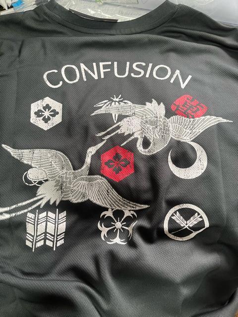 Lサイズ!高貴紳士的!男気溢れる!和柄!吸汗速乾!半袖Tシャツandハーフパンツ上下セット!チャコール+黒色!系色合い新品! < 男性ファッション  Lサイズ!高貴紳士的!男気溢れる!和柄!吸汗速乾!半袖Tシャツandハーフパンツ上下セット!チャコール+黒色!系色合い新品! < 男性ファッションの