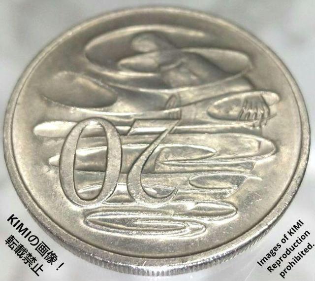 20セント硬貨 1977年 エリザベス2世 2番目の肖像画 貨幣 コイン 古銭 オーストラリア Elizabeth II < ホビー  20セント硬貨 1977年 エリザベス2世 2番目の肖像画 貨幣 コイン 古銭 オーストラリア Elizabeth II < ホビーの