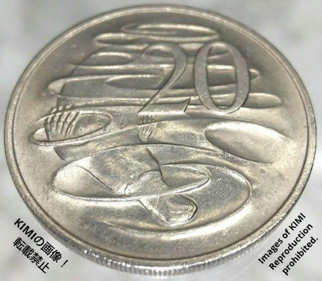 20セント硬貨 1977年 エリザベス2世 2番目の肖像画 貨幣 コイン 古銭 オーストラリア Elizabeth II < ホビー  20セント硬貨 1977年 エリザベス2世 2番目の肖像画 貨幣 コイン 古銭 オーストラリア Elizabeth II < ホビーの