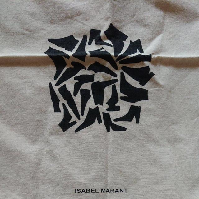 未使用 ISABEL MARANT 保存袋 布袋 巾着袋 イザベルマラン 巾着 ポーチ < ブランド  未使用 ISABEL MARANT 保存袋 布袋 巾着袋 イザベルマラン 巾着 ポーチ < ブランドの