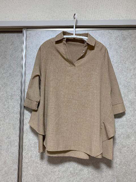 最終セール FURRY  麻調ステンスキッパーヨークフリルブラウス 新品タグ付き < 女性ファッション  最終セール FURRY  麻調ステンスキッパーヨークフリルブラウス 新品タグ付き  < 女性ファッションの