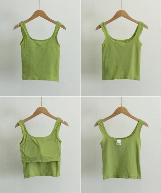 送料無料 新品 カップ付きタンクトップ ショート丈 夏服 < 女性ファッション  送料無料 新品 カップ付きタンクトップ ショート丈 夏服 < 女性ファッションの