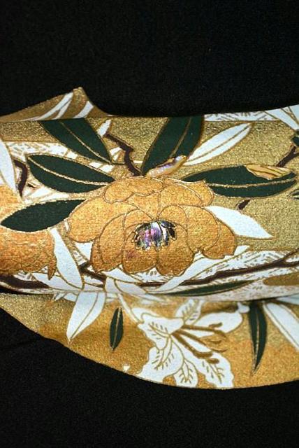 【最高峰】美品 京の名工 螺鈿美術工芸作家【甲斐泰造】金彩 地紙花文 比翼付 黒留袖 身丈162.5m 裄67.5cm T3383 < 女性ファッション  【最高峰】美品 京の名工 螺鈿美術工芸作家【甲斐泰造】金彩 地紙花文 比翼付 黒留袖 身丈162.5m 裄67.5cm T3383 < 女性ファッションの