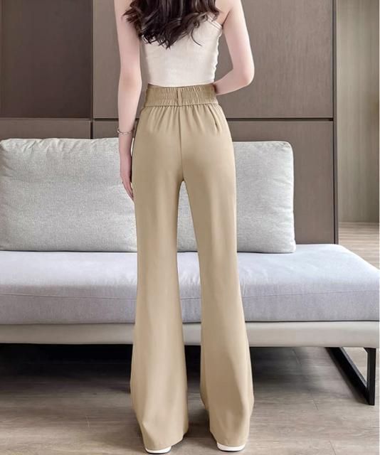 送料無料 新品 セミフレアワイドパンツ スラックスパンツ < 女性ファッション  送料無料 新品 セミフレアワイドパンツ スラックスパンツ < 女性ファッションの