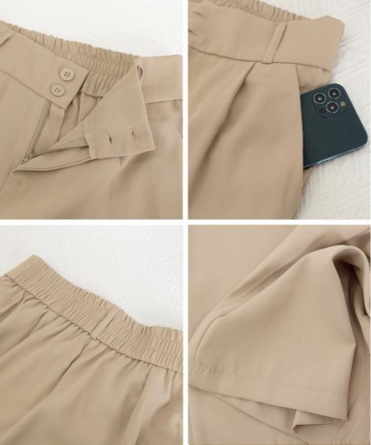 送料無料 新品 セミフレアワイドパンツ スラックスパンツ < 女性ファッション  送料無料 新品 セミフレアワイドパンツ スラックスパンツ < 女性ファッションの