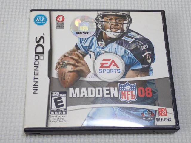 DS★MADDEN NFL 08 海外版 北米版★箱付・説明書付・ソフト付 < ゲーム本体/ソフト  DS★MADDEN NFL 08 海外版 北米版★箱付・説明書付・ソフト付  < ゲーム本体/ソフトの