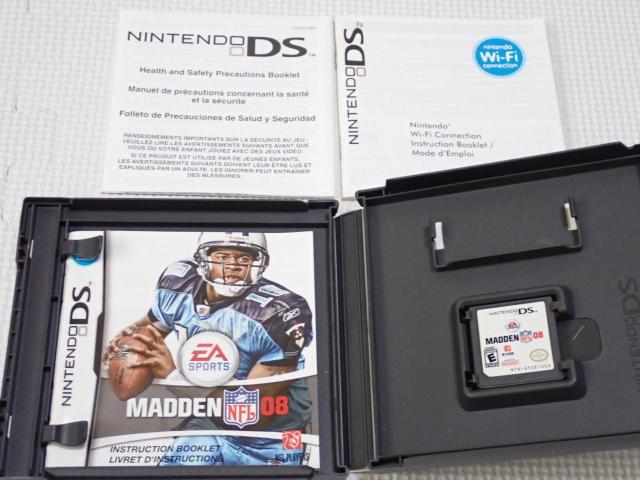 DS★MADDEN NFL 08 海外版 北米版★箱付・説明書付・ソフト付 < ゲーム本体/ソフト  DS★MADDEN NFL 08 海外版 北米版★箱付・説明書付・ソフト付 < ゲーム本体/ソフトの
