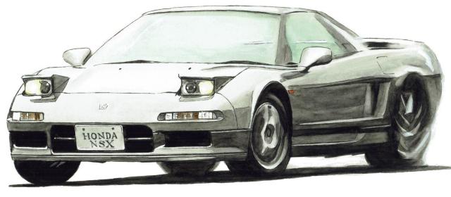 NC-220 ホンダNSX限定版画 直筆サイン額装済 < 自動車/バイク NC-220 ホンダNSX限定版画 直筆サイン額装済 < 自動車/バイク