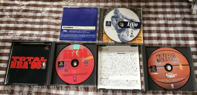 PS TOTAL NBA 96 97 LIVE 99 3本セット < ゲーム本体/ソフト PS TOTAL NBA 96 97 LIVE 99 3本セット < ゲーム本体/ソフトの