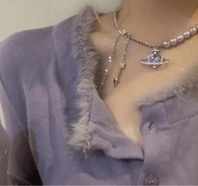 合金ネックレス インスター風 ハート < 女性アクセサリー/時計  合金ネックレス インスター風 ハート  < 女性アクセサリー/時計の