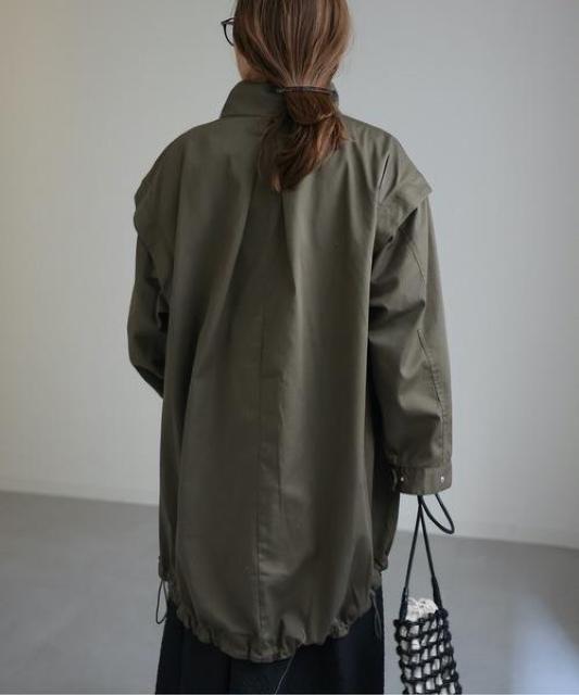 ap retro2WAYミリタリージャケット/ベスト モッズコート < 女性ファッション ap retro2WAYミリタリージャケット/ベスト モッズコート < 女性ファッションの