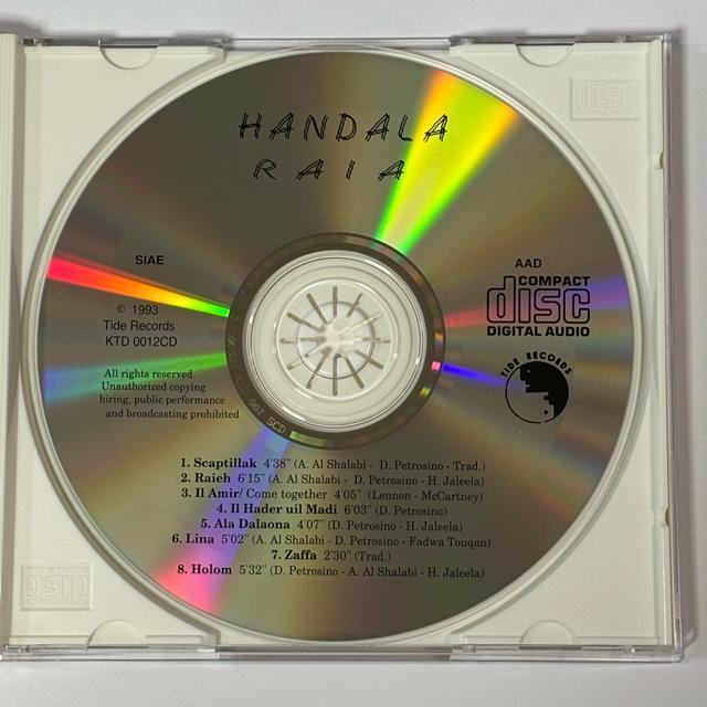 HANDALA / RAIA �� CD/DVD/�r�f�I�� 