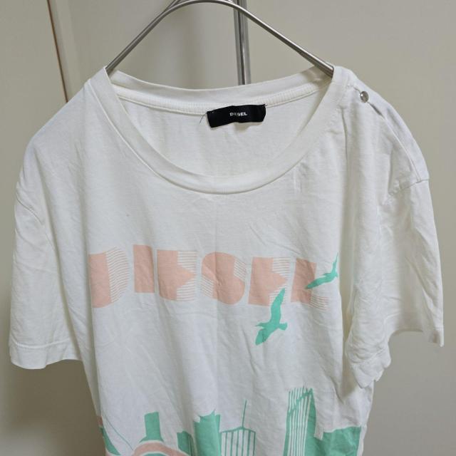 DIESEL �f�B�[�[���@�O���t�B�b�N�v�����g T�V���c �� �u�����h�� 