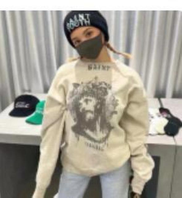 SAINT MICHAEL �C�G�X�v�����g �N���[�l�b�N�X�E�F�b�g ���� M�T�C�Y �� �j���t�@�b�V������ 